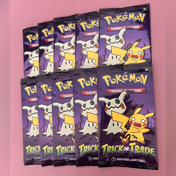 Pokemon Sealed Trick or Trade Bundle - 10 Pack - Picture 2 of 7